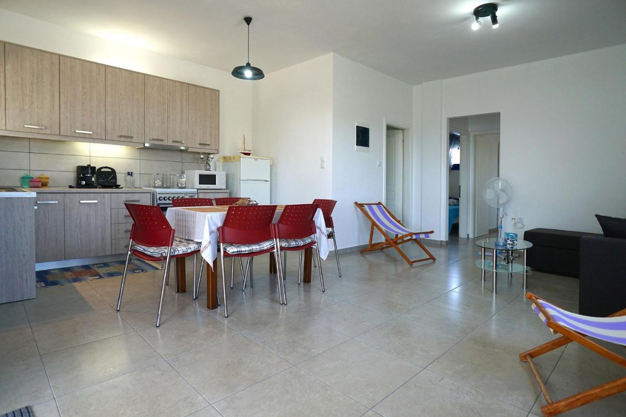 Dolphins House Villa Paralia Avdhiron Luaran gambar
