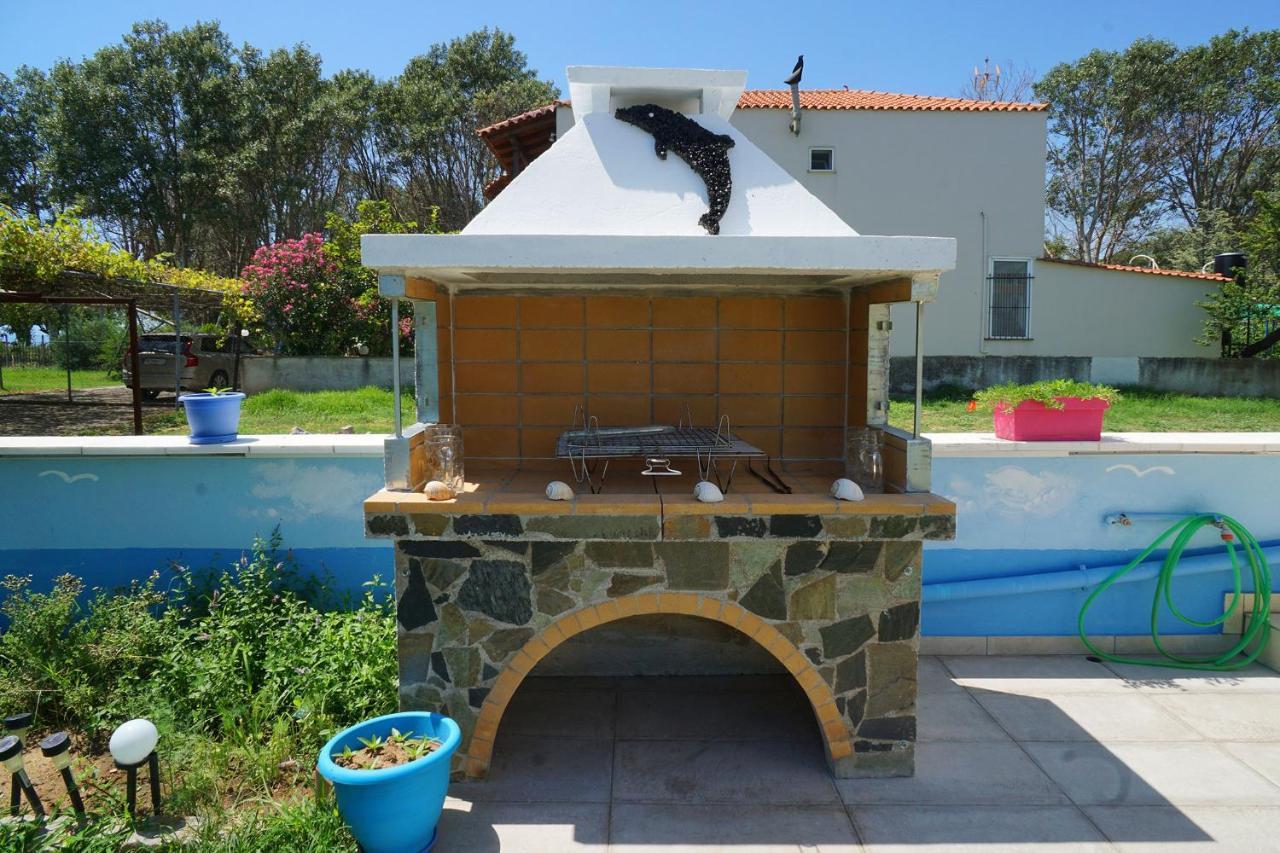 Dolphins House Villa Paralia Avdhiron Luaran gambar
