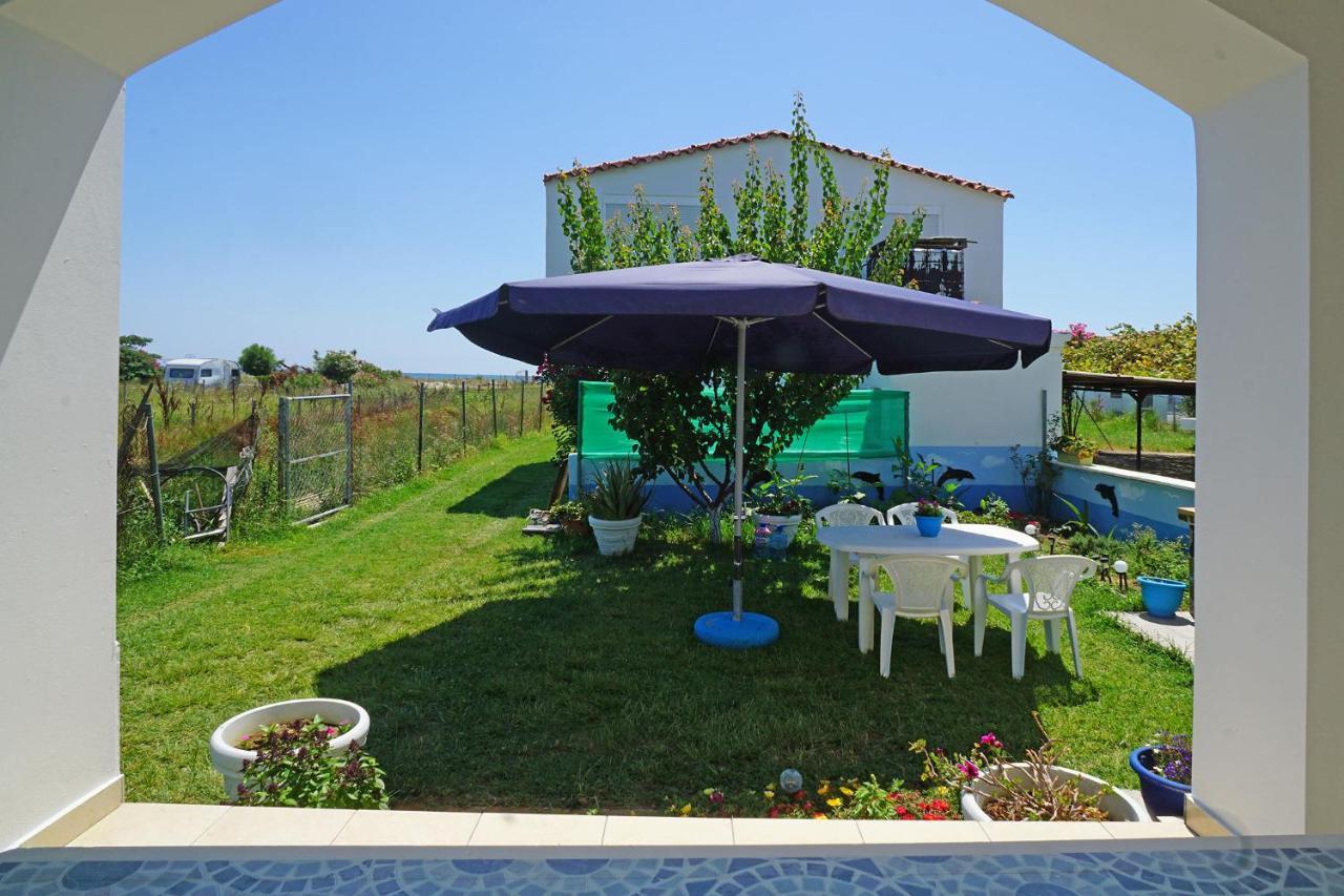 Dolphins House Villa Paralia Avdhiron Luaran gambar