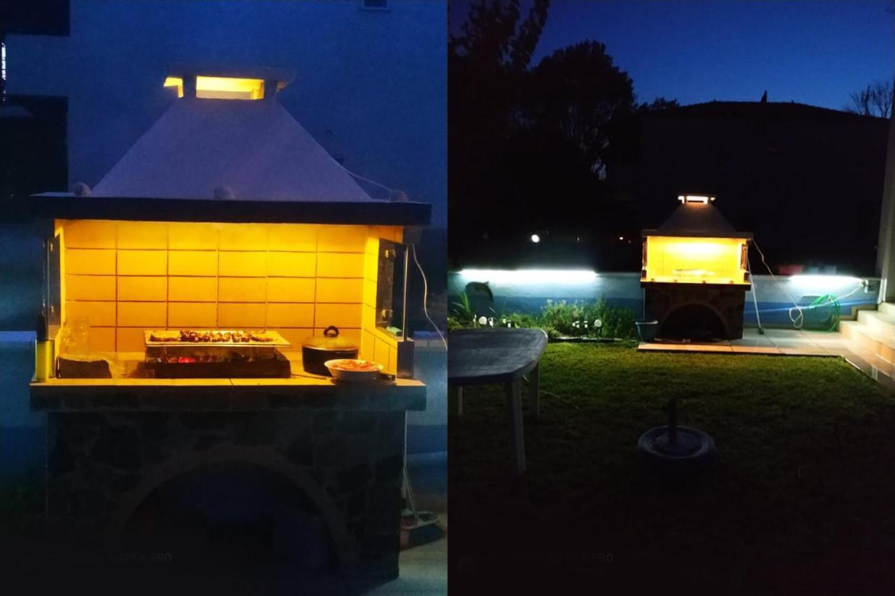 Dolphins House Villa Paralia Avdhiron Luaran gambar